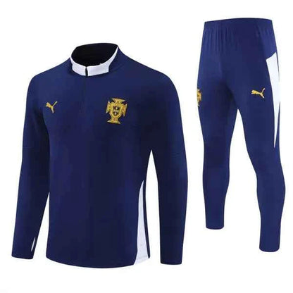 Portugal Training Tracksuit 25-26 Blue (Kids And Man )