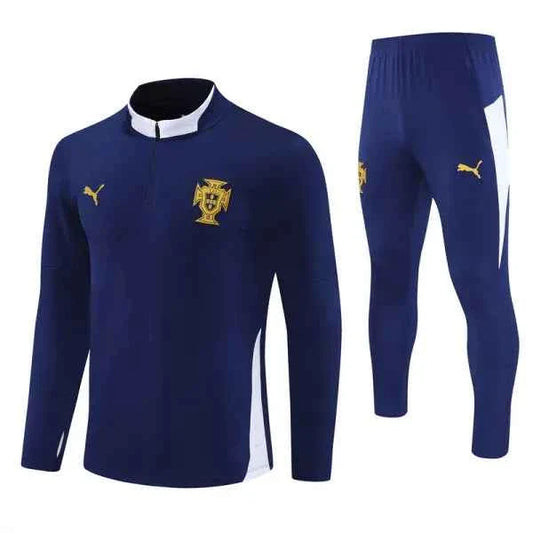 Portugal Training Tracksuit 25-26 Blue (Kids And Man )