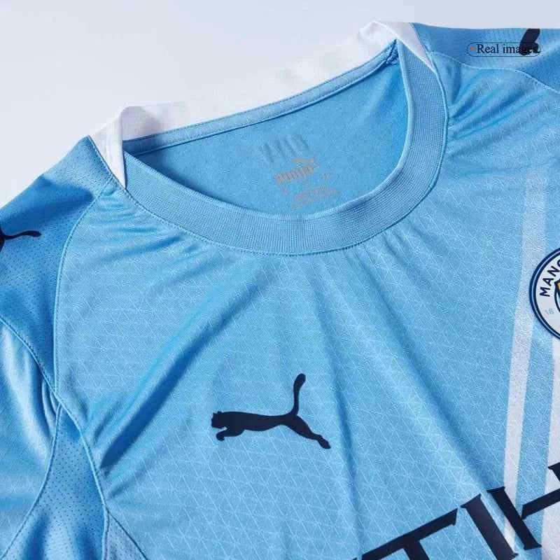 Manchester City HAALAND 9 Home Soccer Jersey 2025-26 - Player Version