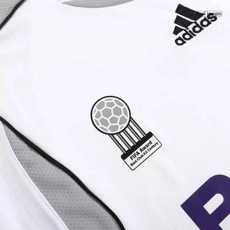 Real Madrid Retro 06/07 SERGIO RAMOS 4 Home Soccer Jersey
