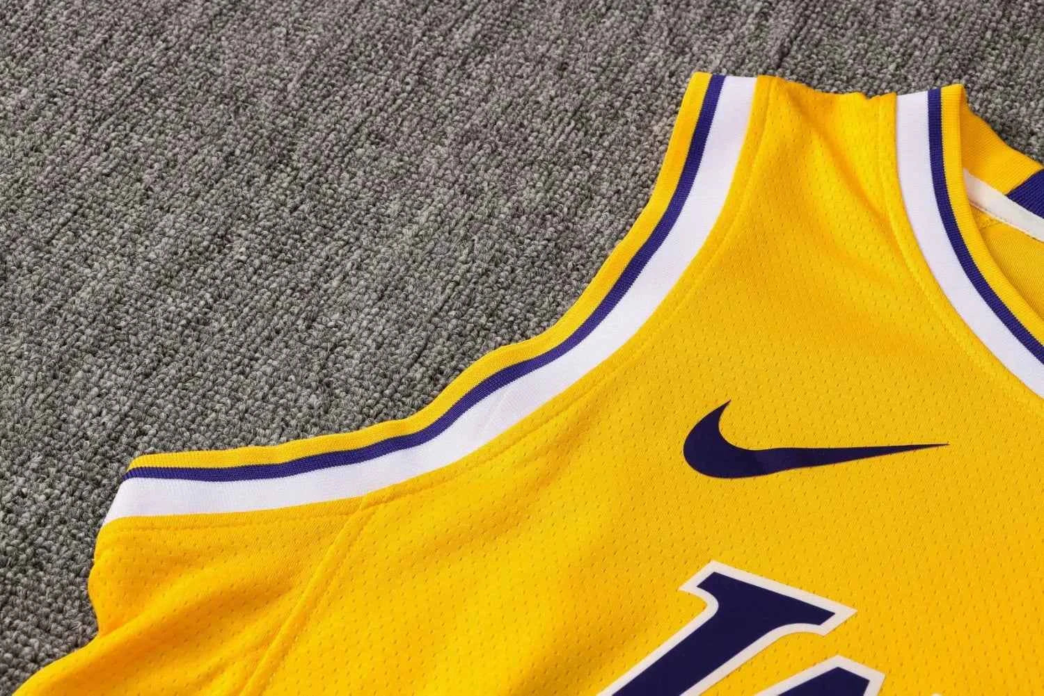 NBA Laker yellow Kuzma No.0