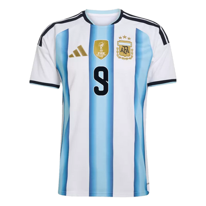 Argentina world cup 2026 J.ÁLVAREZ 9 Home Soccer Jersey - fan version