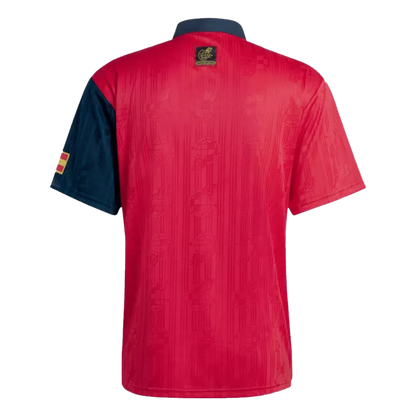 Retro 1996 Spain Home Soccer Jersey