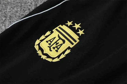 Argentina Training Tracksuit Black ( Kids And Man ) 25-26