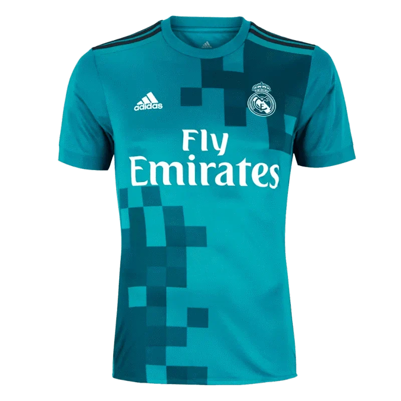 Real Madrid Retro Third Away 17-18 jersey