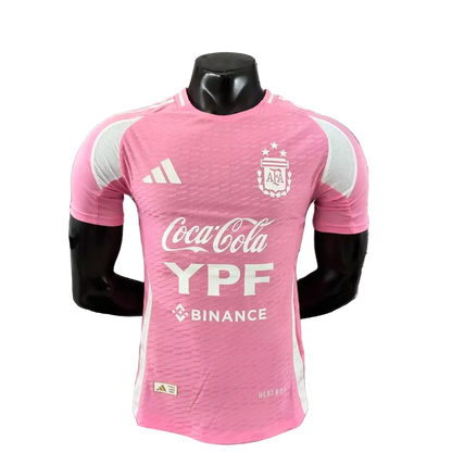 Argentina Special Edition Pink Soccer Jersey 25-26 - Player Version