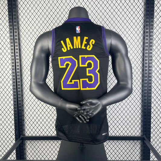 Los Angeles Lakers Black 23 JAMES NBA 2026 Jerseys