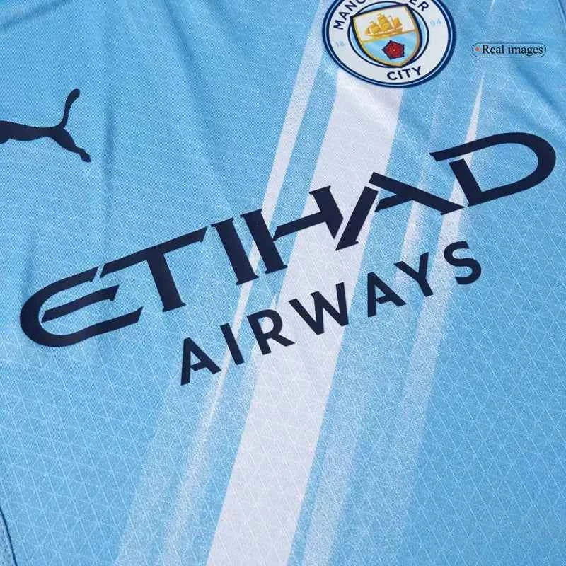 Manchester City HAALAND 9 Home Soccer Jersey 2025-26 - Player Version