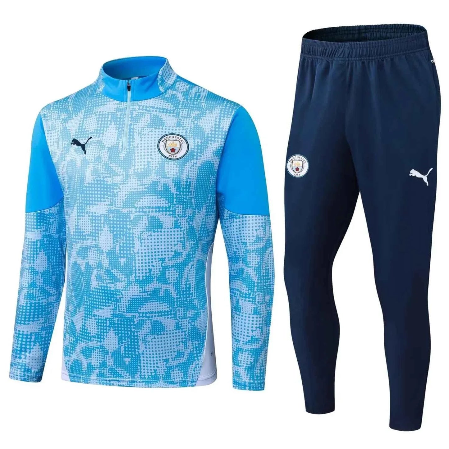 Manchester city Training Tracksuit 25-26 Blue (Kids And Man )