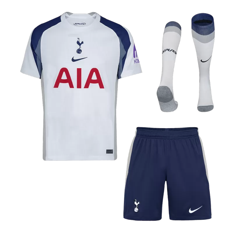 Tottenham Hotspur Home Soccer Full Kit 2025-26 - fan version