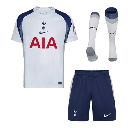 Tottenham Hotspur Home Soccer Full Kit 2025-26 - fan version