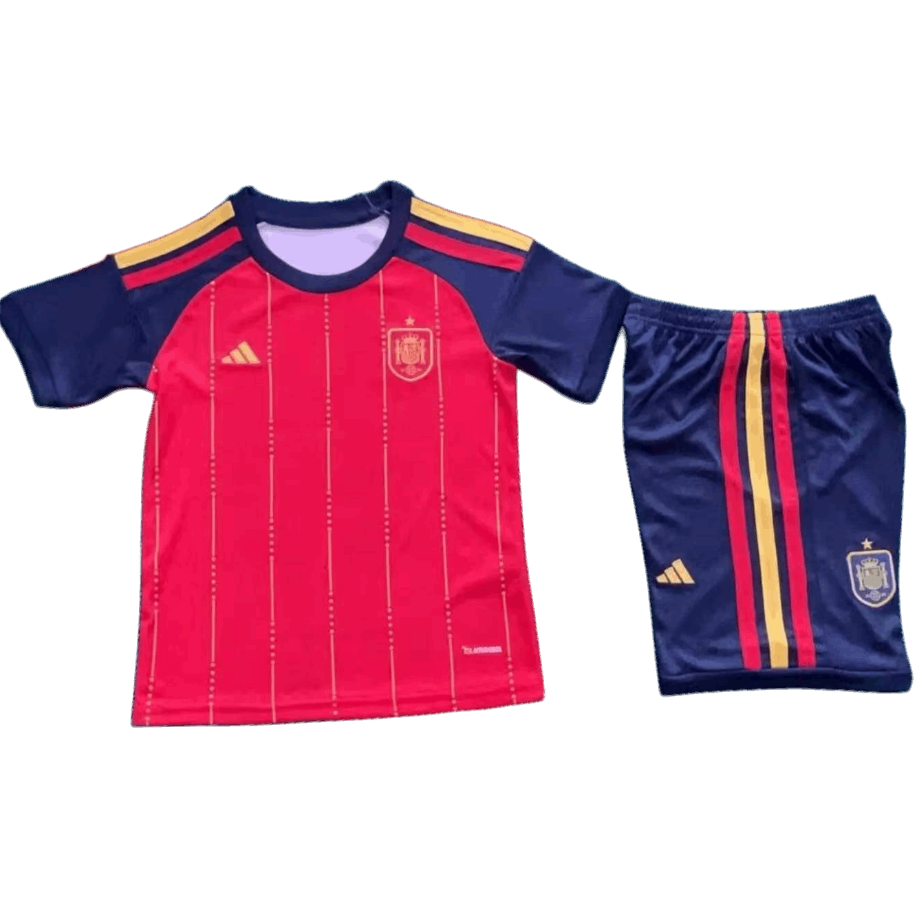 Kids 2026 World Cup Spain Home Kit