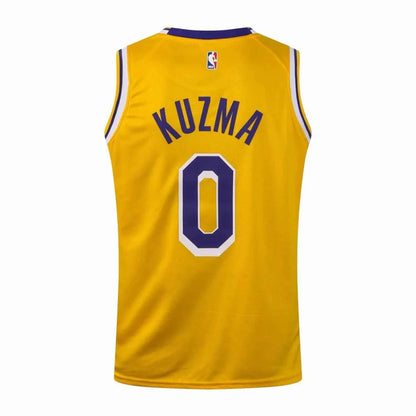 NBA Laker yellow Kuzma No.0