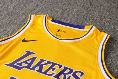 NBA Laker yellow Kobe Bryant No.24