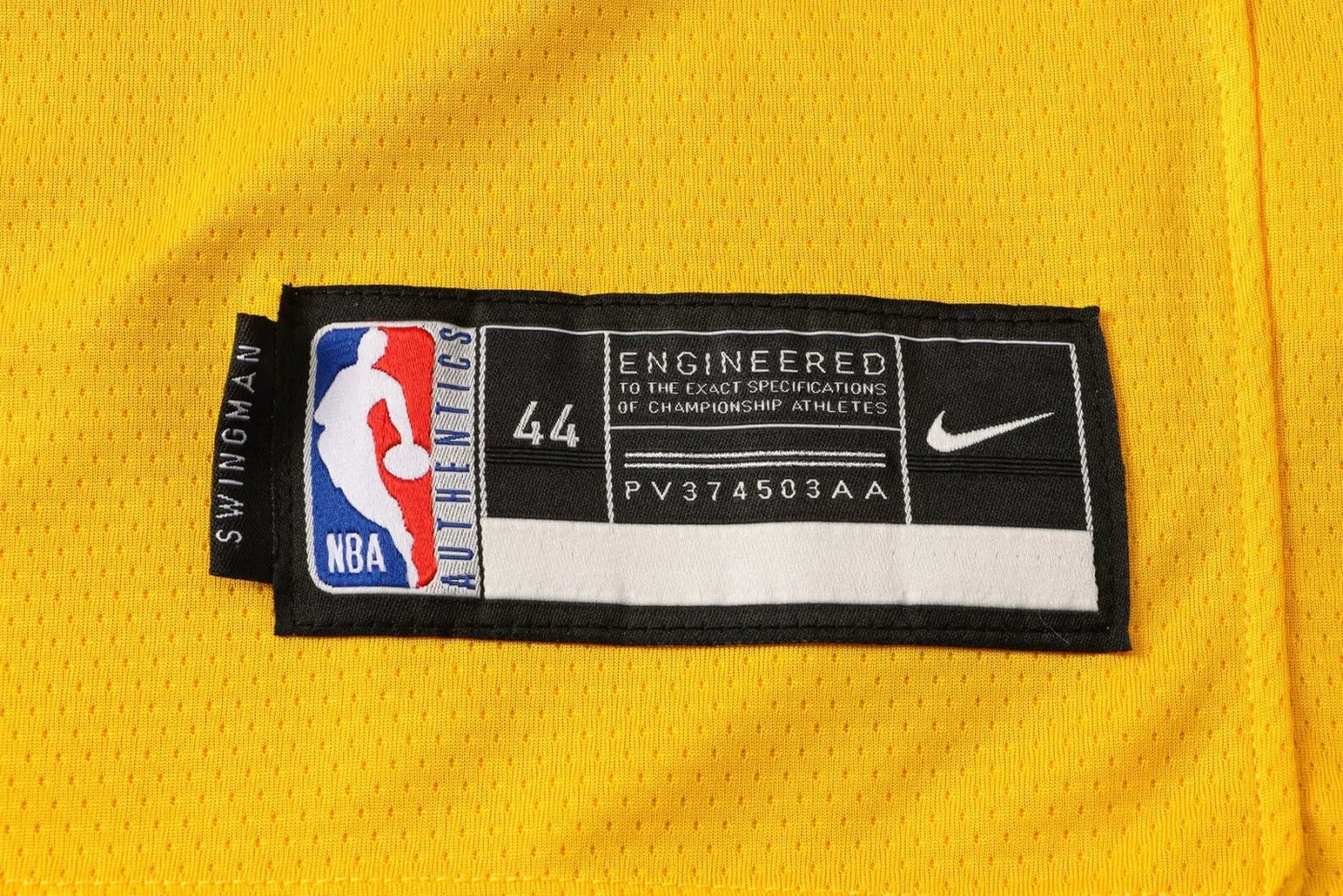 NBA Laker yellow Kobe Bryant No.24