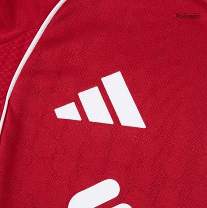 LIVERPOOL VIRGIL 4 HOME SOCCER JERSEY AUTHENTIC 2025/26 - Vantyjersey