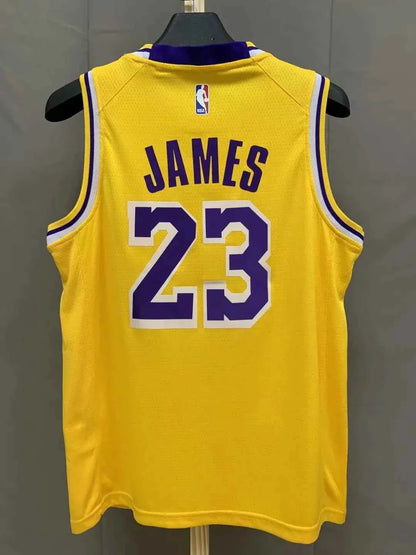 NBA Laker yellow James No 23