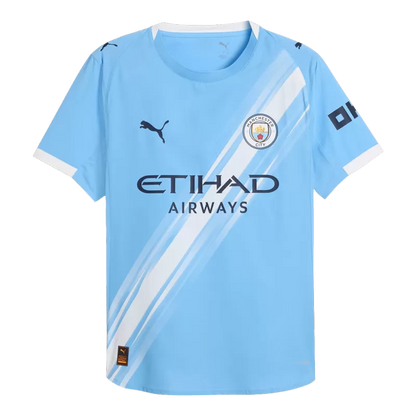 Manchester City HAALAND 9 Home Soccer Jersey 2025-26 - Player Version