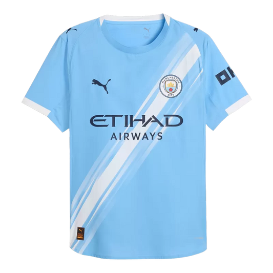 Manchester City HAALAND 9 Home Soccer Jersey 2025-26 - Player Version