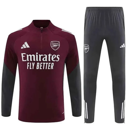 Arsenal Training Tracksuit Red 25-26 (Kids And Man )