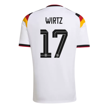 Germany world cup 2026 WIRTZ 17 Home Soccer Jersey - Fan Version