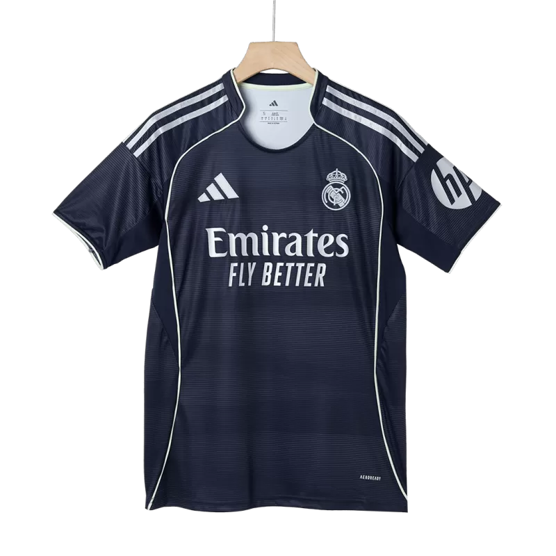 Real Madrid Soccer Jersey Away 2025/26 (ARDA GULER #17) - Fan Version - World Jersey | Premium Football Kits, Retro Jerseys & Boots Shop