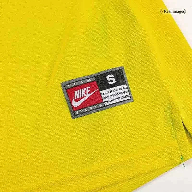 RIVALDO 10 Brazil Retro Home Soccer jersey 1998 -World Cup