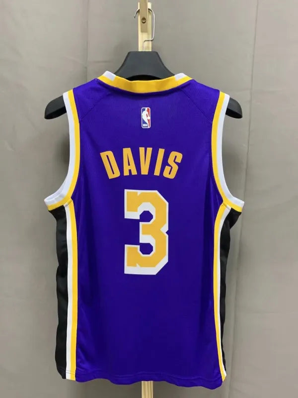 NBA Laker purple Davis No.3