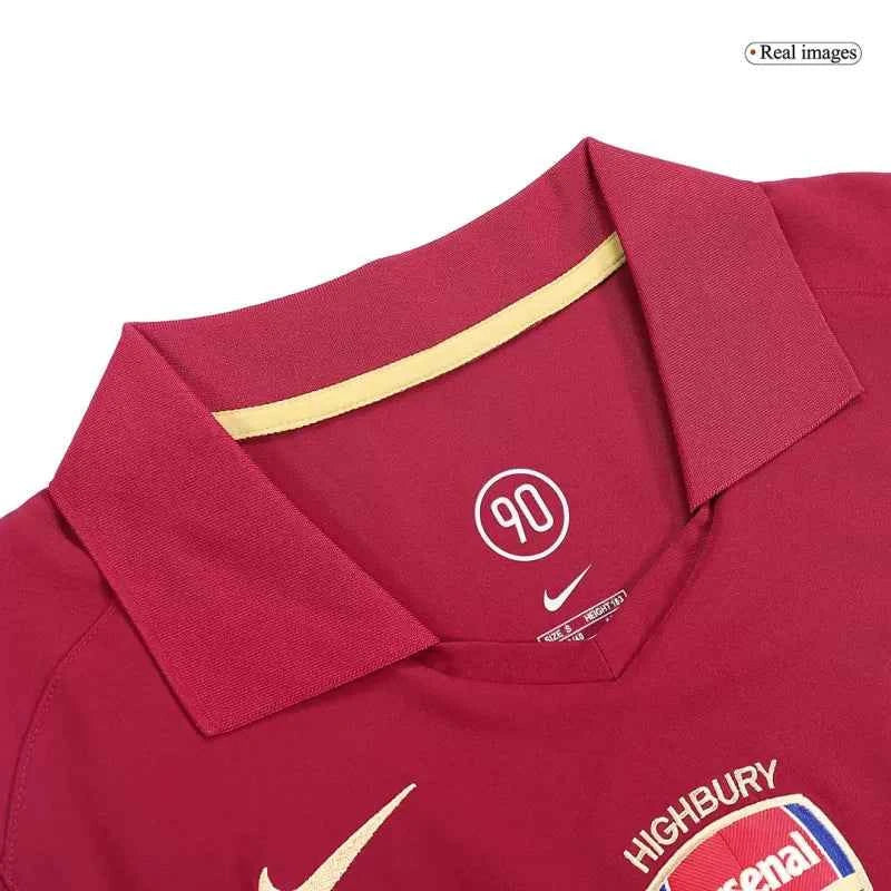Retro 2005-06 BERGKAMP 10 Arsenal Home Soccer Jersey