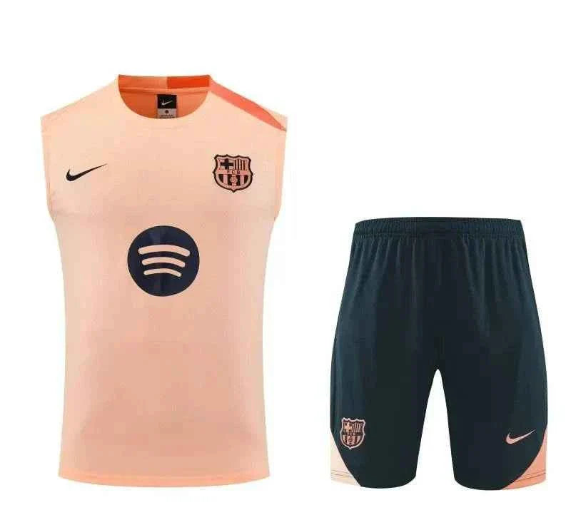 Barcelona Sleeveless Training Kit Pink 2025-26
