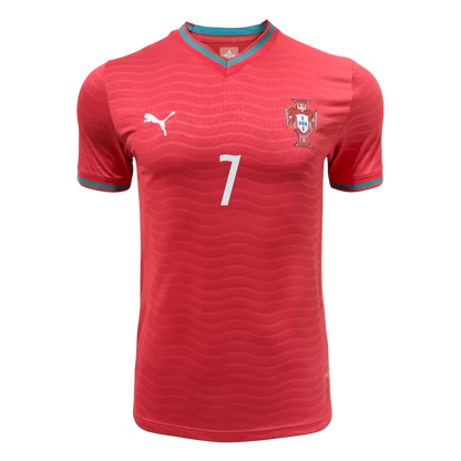 Portugal world cup 2026 RONALDO 7 Home Soccer Jersey - Player Version