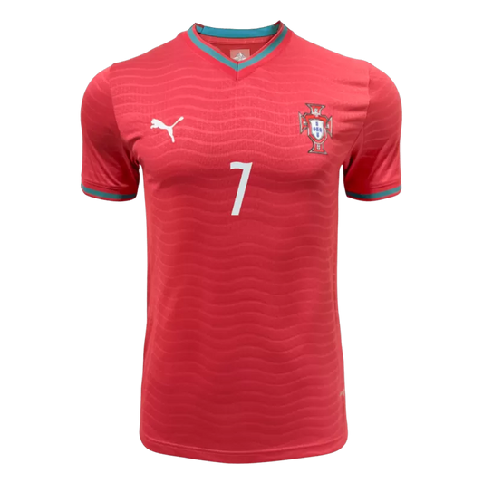 Portugal world cup 2026 RONALDO 7 Home Soccer Jersey - Player Version