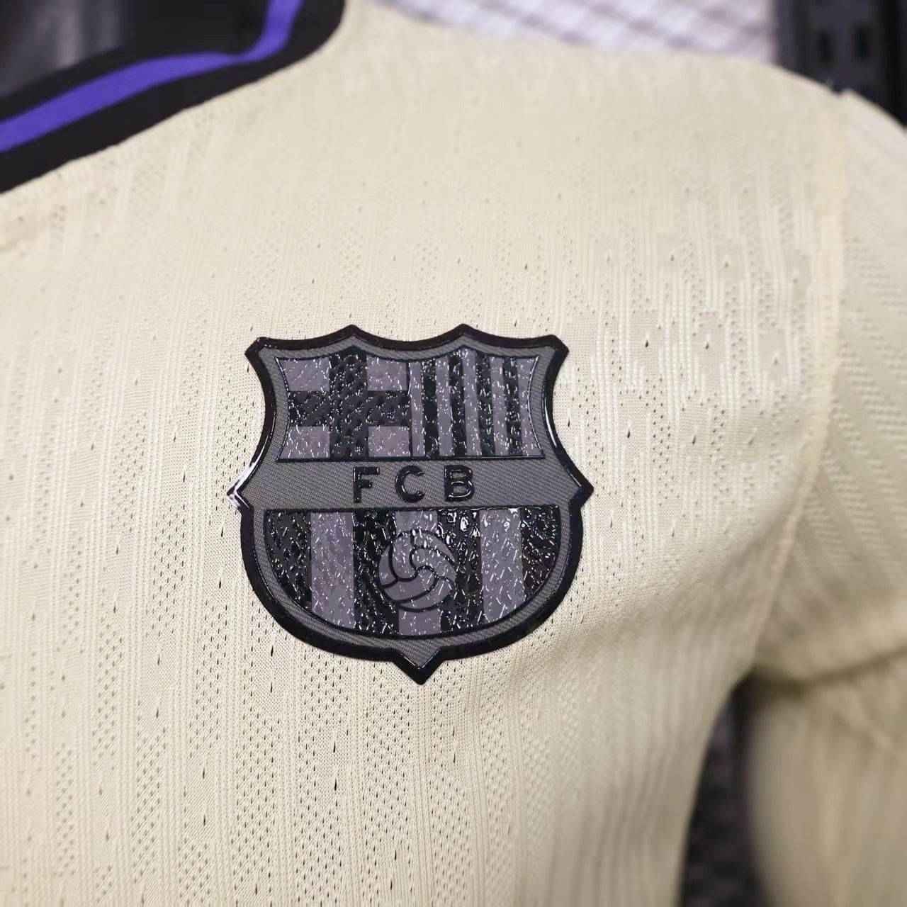 Barcelona Away Jersey Long sleeves 25-26 player version