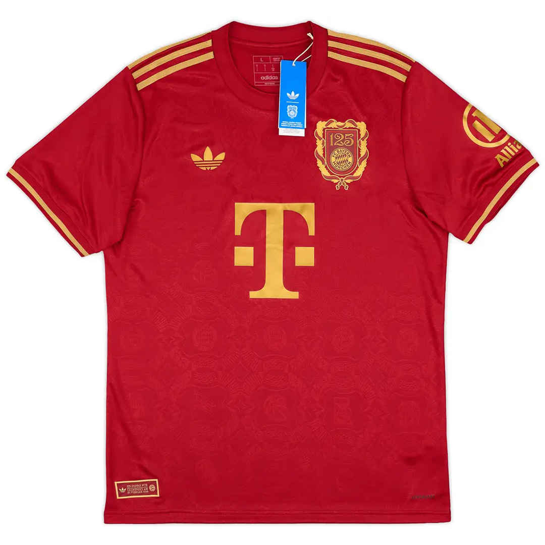 Bayern Munich 125th Anniversary 2024/25 Soccer Jersey 2025/26 - World Jersey | Premium Football Kits, Retro Jerseys & Boots Shop