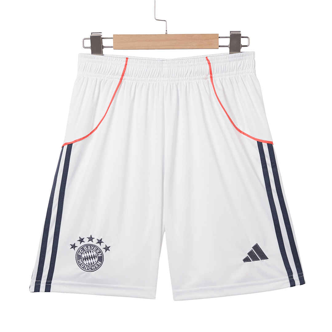 Bayern Munich Soccer Short Away 2025/26 - World Jersey | Premium Football Kits, Retro Jerseys & Boots Shop
