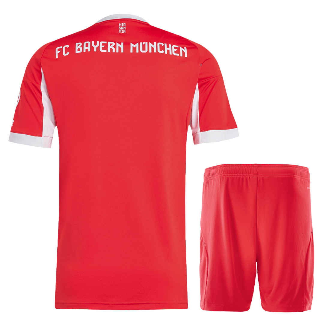 Bayern Munich Soccer Jersey + Short Home 2025/26 - Fan version - World Jersey | Premium Football Kits, Retro Jerseys & Boots Shop