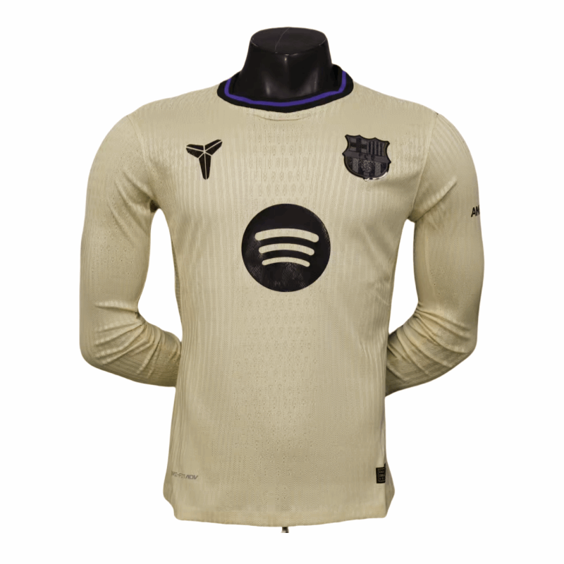 Barcelona Away Jersey Long sleeves 25-26 player version