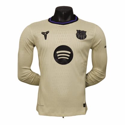 Barcelona Away Jersey Long sleeves 25-26 player version