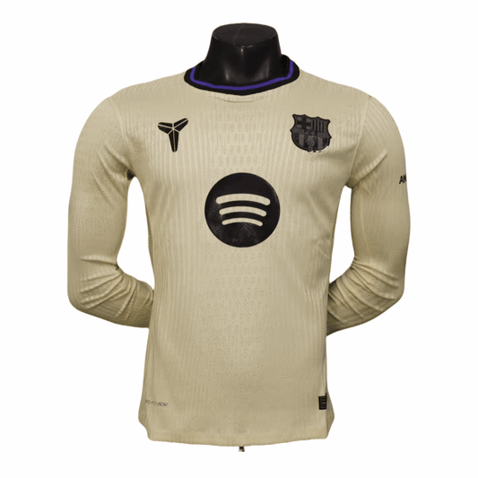 Barcelona Away Jersey Long sleeves 25-26 player version