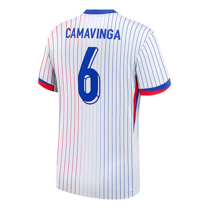 France Soccer Jersey Away 2025 (CAMAVINGA #6) - Fan Version