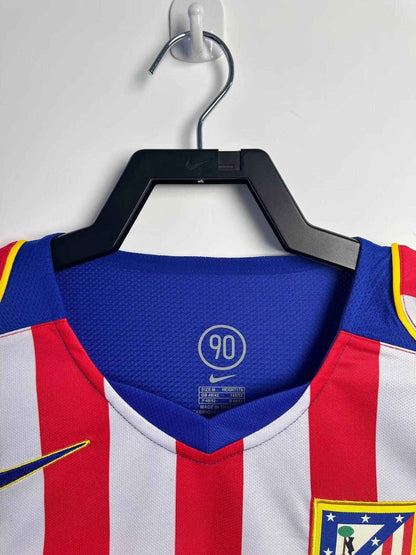 Atletico Madrid Retro Home Jersey Long Sleeve 2004/05
