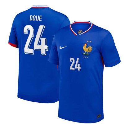 France Soccer Jersey Home 2025 (DOUE #24) - Fan Version