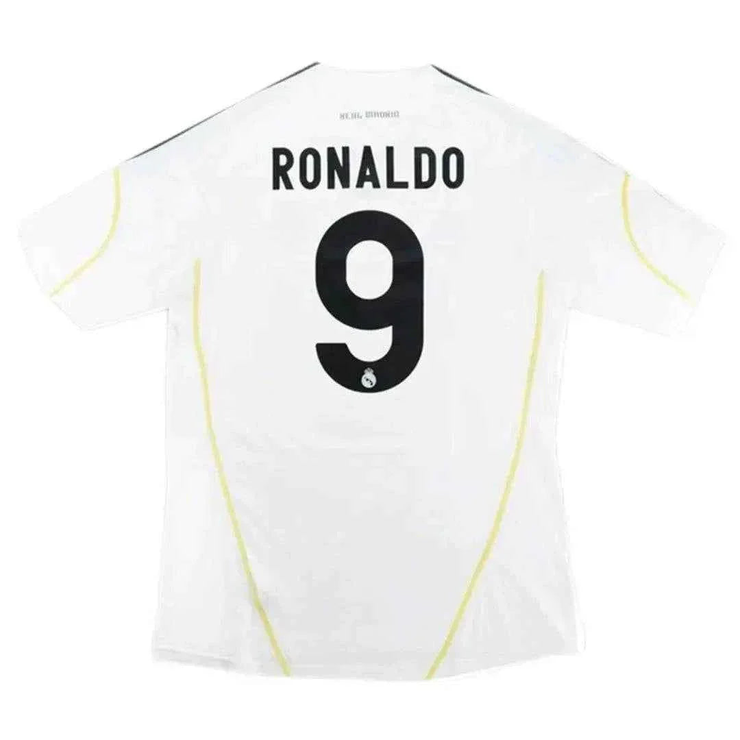 2009-10 Real Madrid Ronaldo 9 Retro Jersey Home
