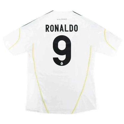 2009-10 Real Madrid Ronaldo 9 Retro Jersey Home