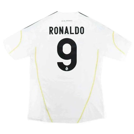 2009-10 Real Madrid Ronaldo 9 Retro Jersey Home