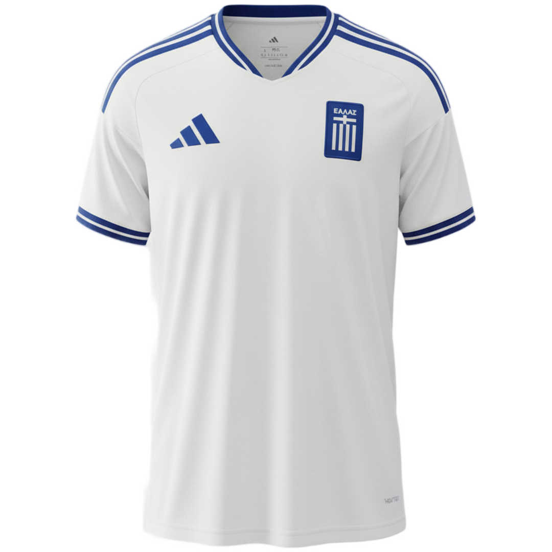 Greece Home World Cup 2026 Soccer Jersey - Fan version