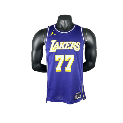 Los Angeles Lakers Purple jordan 77 DONCIC NBA 2026 Jerseys