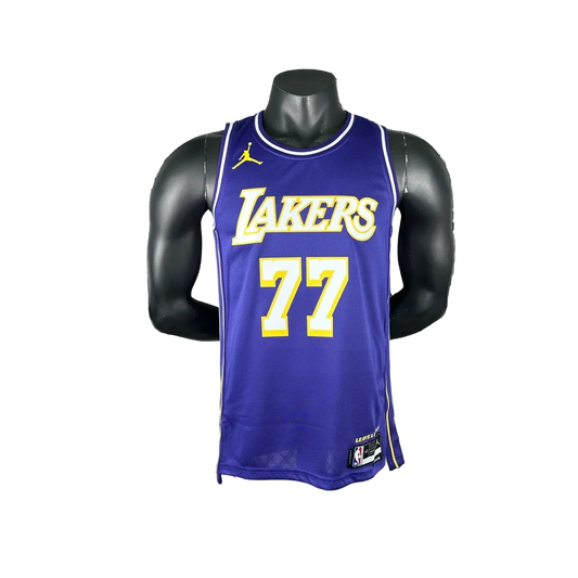 Los Angeles Lakers Purple jordan 77 DONCIC NBA 2026 Jerseys