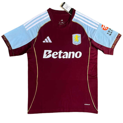 Aston Villa Soccer Jersey Home - 2025/26 (MALEN #17) - Fan Version