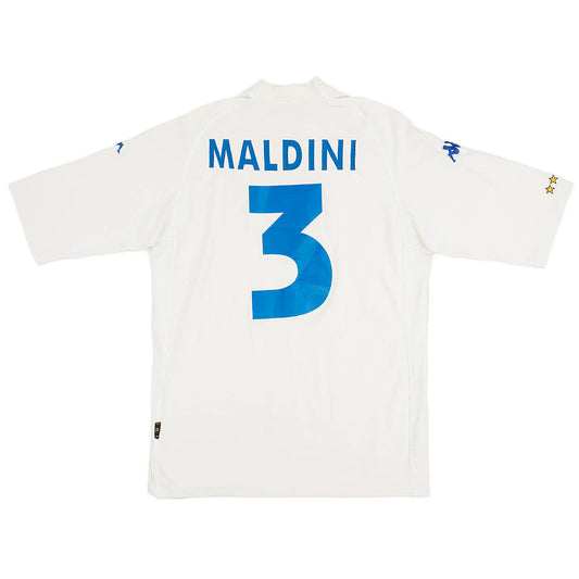 Italy Soccer Jersey Retro World Cup Away 2000 (Maldini #3) - World Jersey | Premium Football Kits, Retro Jerseys & Boots Shop